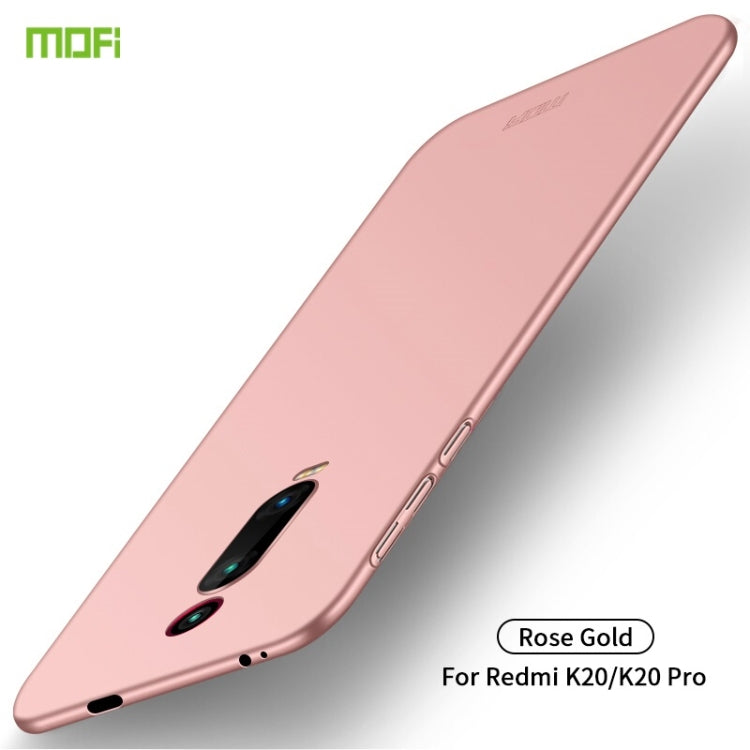 MOFI Frosted PC Ultra-thin Hard Case for Xiaomi Redmi K20(Rose Gold) - Xiaomi Cases by MOFI | Online Shopping UK | buy2fix