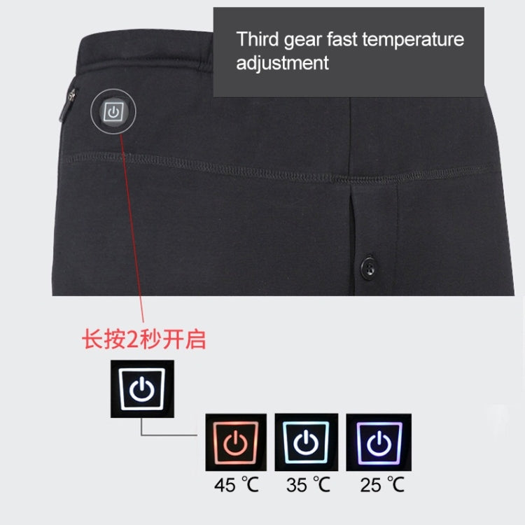 USB Secure Smart Thermostat Hair Hot Pants for Women (Color:Black Size:XXXXL) - Casual Pants by buy2fix | Online Shopping UK | buy2fix