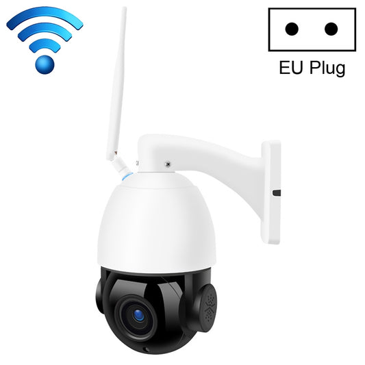 QX5 2.0 Million Pixels 1080P HD 20X Zoom Wireless WiFi Dome Smart Camera, Support Infrared Night Vision / Motion Detection / Voice Intercom / TF Card, EU Plug - Security by buy2fix | Online Shopping UK | buy2fix