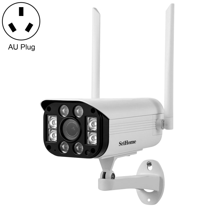 SriHome SH031 3.0 Million Pixels 1296P HD IP Camera, Support Two Way Talk / Motion Detection / Night Vision / TF Card, AU Plug - Security by SriHome | Online Shopping UK | buy2fix