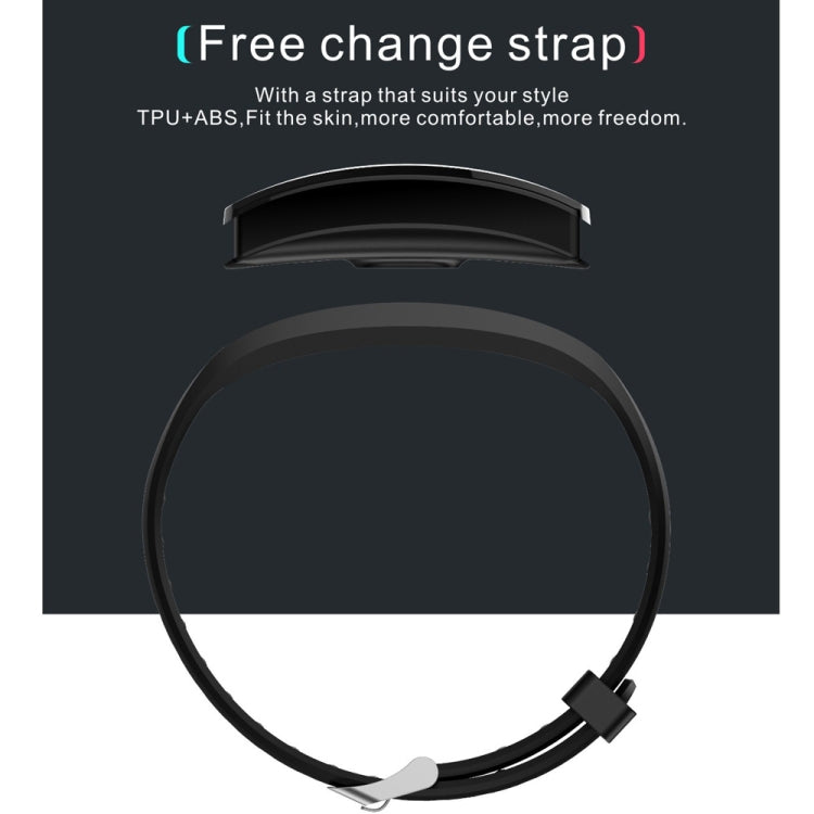 QS100 0.96 inches TFT Color Screen Smart Bracelet IP67 Waterproof, Support Call Reminder /Heart Rate Monitoring /Sleep Monitoring /Sedentary Reminder /Blood Pressure Monitoring (Coffee) - Smart Wear by buy2fix | Online Shopping UK | buy2fix