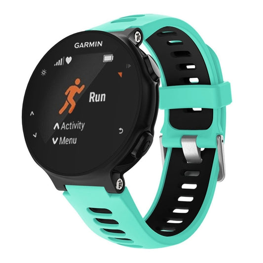 Smart Watch Silicone Watch Band for Garmin Forerunner 735XT(Mint Green) - Smart Wear by buy2fix | Online Shopping UK | buy2fix
