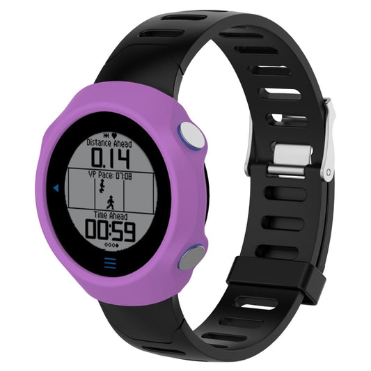 Smart Watch Silicone Protective Case for Garmin Forerunner 610(Purple) - Screen Protector by ENKAY | Online Shopping UK | buy2fix