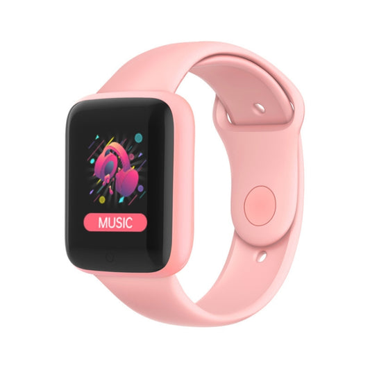 Y68M 1.44 inch Smart Watch, Support Heart Rate Blood Pressure Blood Oxygen Monitoring (Pink) - Smart Wear by buy2fix | Online Shopping UK | buy2fix