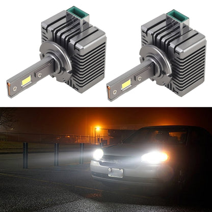 1 Pair D Series D3 Car HID Ballast to LED Headlight DC12V / 35W / 6000K / 4000LM(White Light) -  by buy2fix | Online Shopping UK | buy2fix