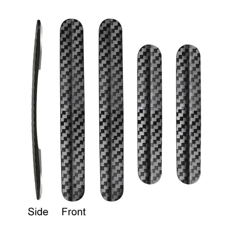 4 in 1 Car Door Anti-Static PC Carbon Fiber Anti-Collision Strip - Anti Collision Sticker by buy2fix | Online Shopping UK | buy2fix