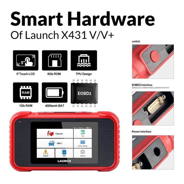 SC54-F01 9V-18V CRP123E Car ABS SRS Airbag OBD2 Diagnostic Tools - Code Readers & Scan Tools by buy2fix | Online Shopping UK | buy2fix