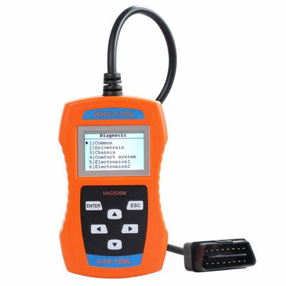 VAG506M Car Mini Code Reader OBD2 Fault Detector Diagnostic Tool, Southern European Version - Code Readers & Scan Tools by buy2fix | Online Shopping UK | buy2fix