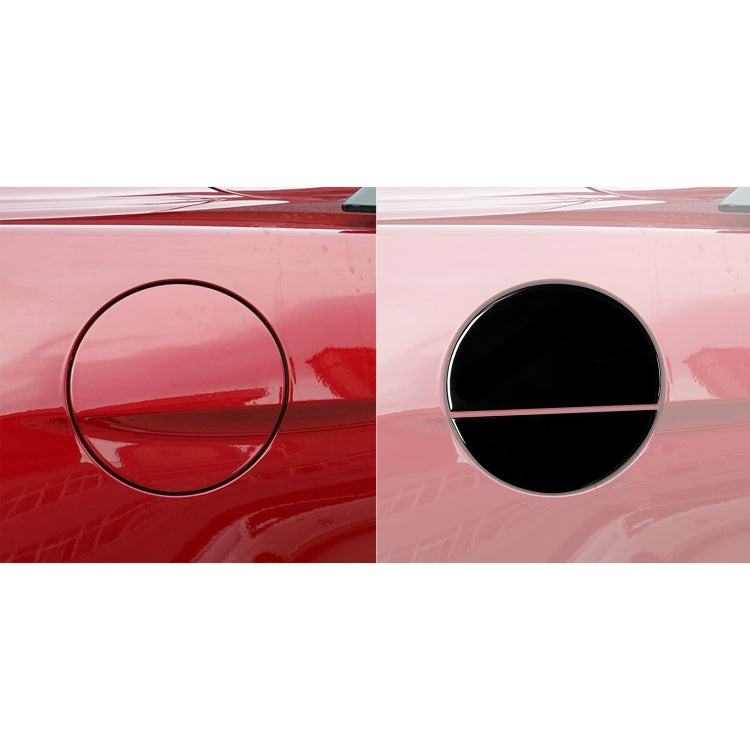 For Ford Mustang 2015-2020 Car Fuel Tank Cap Decorative Sticker, Left and Right Drive Universal (Black) - In Car by buy2fix | Online Shopping UK | buy2fix