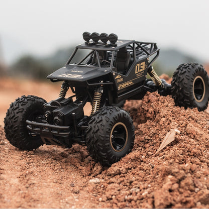 HD6141 1:16 Mountain-climbing Bigfoot Four-wheel Children Remote-controlled Off-road Vehicle Toy(Black) - RC Cars by buy2fix | Online Shopping UK | buy2fix