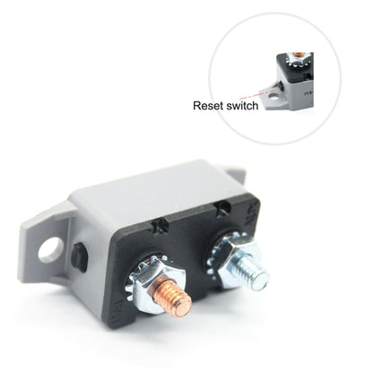 F3088-40A 40A Manual Reset Circuit Breaker Double Short Legs with Bolt 12/24V - In Car by buy2fix | Online Shopping UK | buy2fix