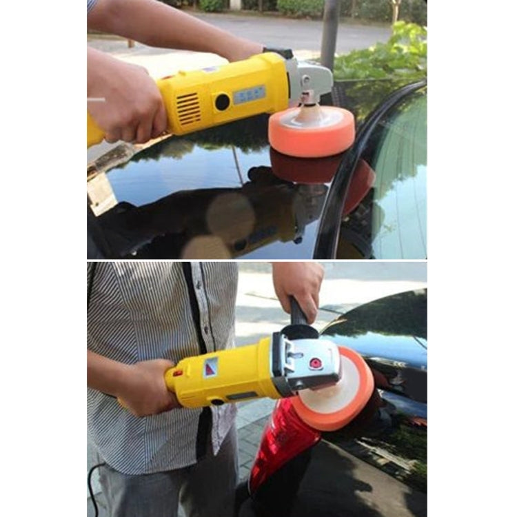 Polishing Disc Car Polishing Machine Dedicated Sponge Wheel Wax Polishing Sponge Decontamination Sponge,Screw Hole Diameter:16mm - Polishing Machine & Accessories by buy2fix | Online Shopping UK | buy2fix