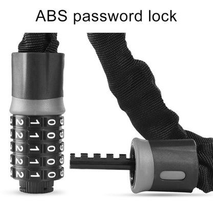 Motorcycles / Bicycle Chain Lock 5 Digit Password Anti-theft Password Lock, Length: 0.6m - Theft Protection by buy2fix | Online Shopping UK | buy2fix