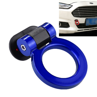 Car Truck Bumper Round Tow Hook Ring Adhesive Decal Sticker Exterior Decoration (Blue) - In Car by buy2fix | Online Shopping UK | buy2fix