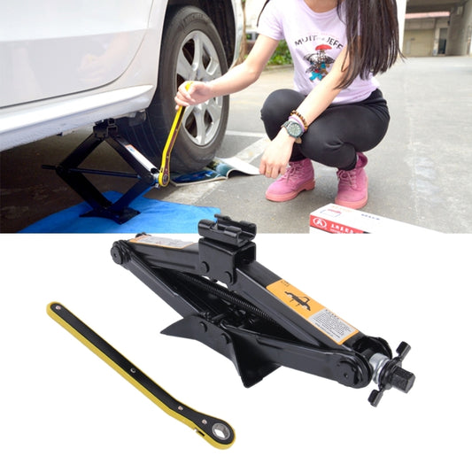 Upright ST-112C Heavy Duty Stabilizer Scissor Jack with Handle Lift Levelers 4000 Pound (2 Ton) Capacity Each - 9.8 to 44.2 CM Range - In Car by buy2fix | Online Shopping UK | buy2fix
