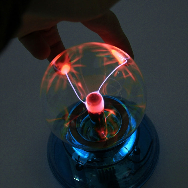 Car Auto Plasma Magic Ball Sphere Lightening Lamp with Hand-Touching Changing Pattern Model(Blue) - Atmosphere lights by buy2fix | Online Shopping UK | buy2fix