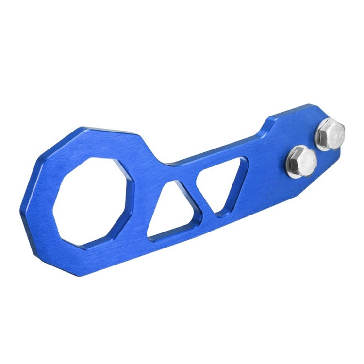 Aluminum Alloy Rear Tow Towing Hook Trailer Ring for Universal Car Auto with 2 x Screw Holes(Blue) - In Car by buy2fix | Online Shopping UK | buy2fix