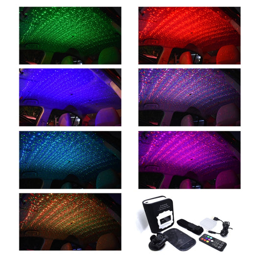 K2 5V Roof Ceiling Decoration Colorful Light Star Night Lights Starry Sky Atmosphere Lamp Projector with Remote Control - Atmosphere lights by buy2fix | Online Shopping UK | buy2fix