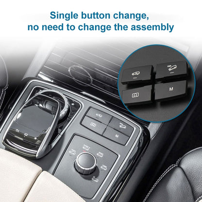 Car Model B2 Downhill Auxiliary Switch Shift Button for Mercedes-Benz GL GLE Class W166, Left Driving - In Car by buy2fix | Online Shopping UK | buy2fix