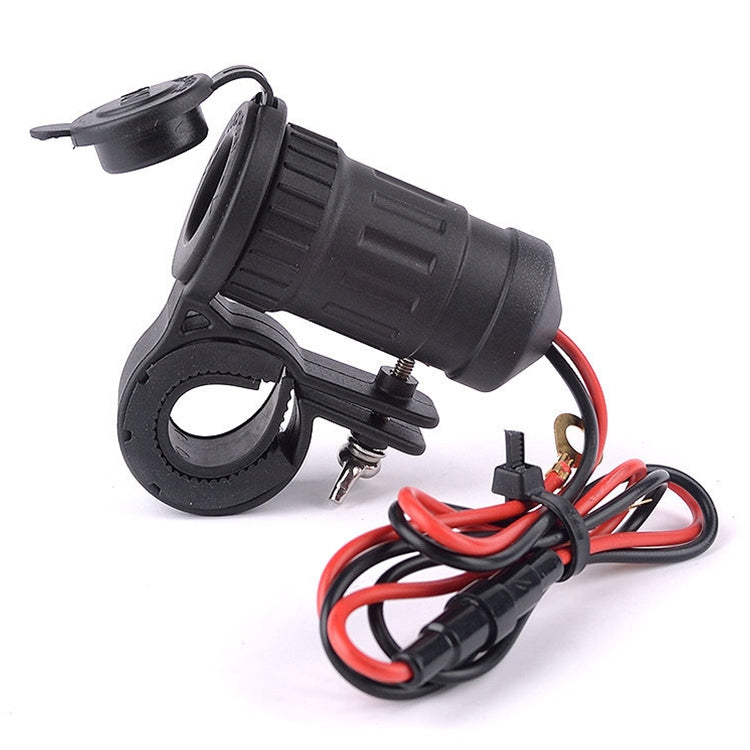 Motorcycle Cigarette Lighter Socket Car Charger Socket GPS Socket with Waterproof Cover - In Car by buy2fix | Online Shopping UK | buy2fix