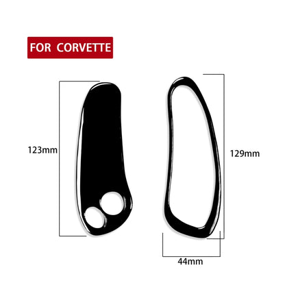 For Chevrolet Corvette C5 1998-2004 Car Speedometer Sides B Decorative Sticker, Left Drive - In Car by buy2fix | Online Shopping UK | buy2fix