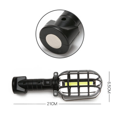 Car Work Maintenance Lamp Inspection Light Grid Outdoor Camping Lamp(Black) - In Car by buy2fix | Online Shopping UK | buy2fix