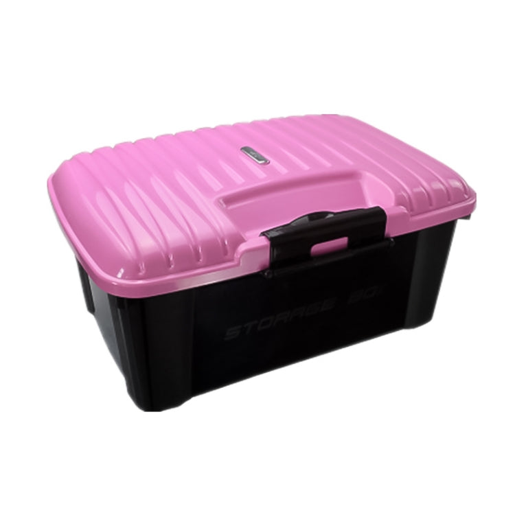 3R-2001 Car / Household Storage Box Sealed Box, Capacity: 50L (Pink) - In Car by 3R | Online Shopping UK | buy2fix