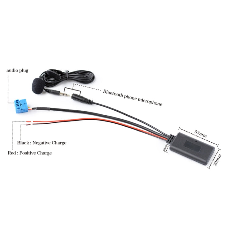 Car AUX Bluetooth Audio Cable + MIC for BMW X3 E83 - In Car by buy2fix | Online Shopping UK | buy2fix