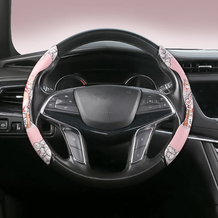 Car Universal China-Chic Relief Steering Wheel Cover (A Born Beauty) - In Car by buy2fix | Online Shopping UK | buy2fix