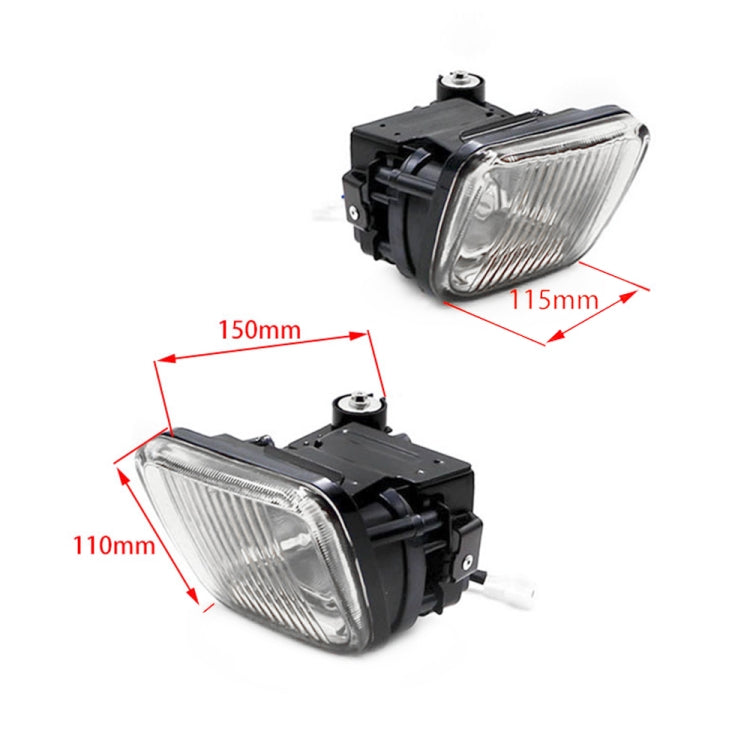 1 Pair Car Modified Front Fog Light for Honda Civic 1996-1998 (White Light) - In Car by buy2fix | Online Shopping UK | buy2fix