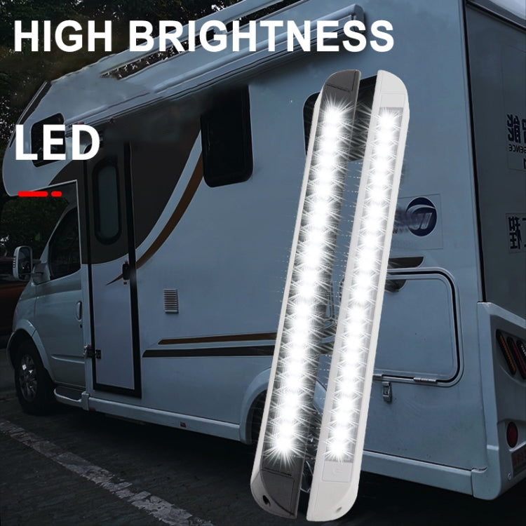 RV / Yacht Awning LED Strip Light DC12-28V with 18 LEDs Lamp Beads (White) - In Car by buy2fix | Online Shopping UK | buy2fix