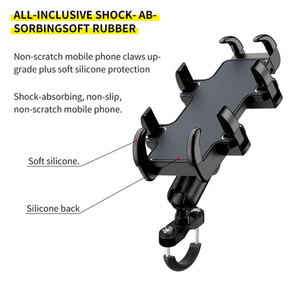 CS-1722A1 Motorcycle Handlebar Octopus Aluminum Alloy Phone Holder - In Car by buy2fix | Online Shopping UK | buy2fix