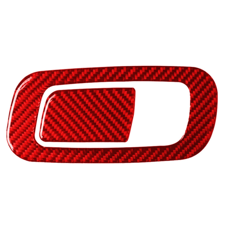 Car Carbon Fiber Storage Box Switch Frame Decorative Sticker for Honda Tenth Generation Civic 2016-2019, Left Drive (Red) - In Car by buy2fix | Online Shopping UK | buy2fix