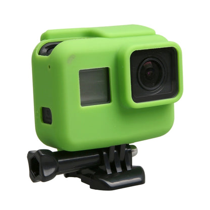 Original for GoPro HERO5 Silicone Border Frame Mount Housing Protective Case Cover Shell(Green) - DJI & GoPro Accessories by buy2fix | Online Shopping UK | buy2fix