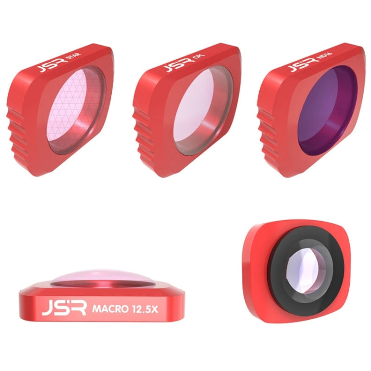 JSR 5 in 1 CR Super Wide Angle Lens 12.5X Macro Lens + CPL Lens + Star + ND16 Lens Filter Set for DJI OSMO Pocket - DJI & GoPro Accessories by JSR | Online Shopping UK | buy2fix