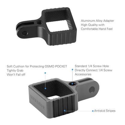 Sunnylife OP-Q9201 Elastic Adjustable Body Chest Straps Belt with Metal Adapter for DJI OSMO Pocket - DJI & GoPro Accessories by Sunnylife | Online Shopping UK | buy2fix