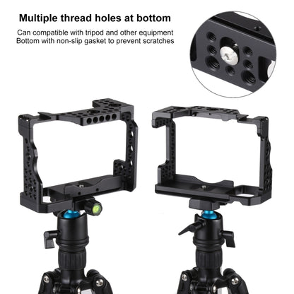 Video Camera Cage Stabilizer for Sony A7 III (A7M3) / A7R3 (A7R III) - Camera Accessories by buy2fix | Online Shopping UK | buy2fix