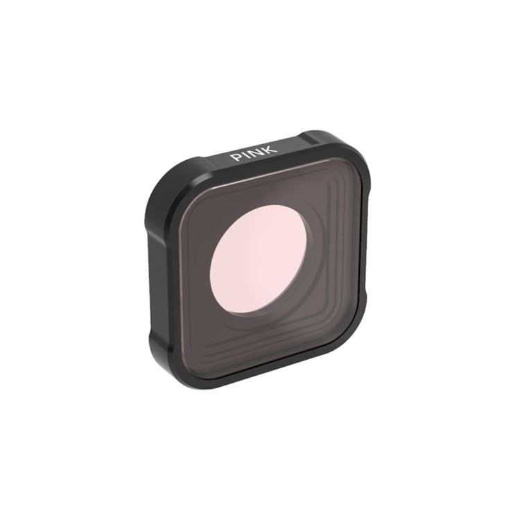 JSR KB Series Diving Color Lens Filter for GoPro HERO10 Black / HERO9 Black(Pink) - DJI & GoPro Accessories by JSR | Online Shopping UK | buy2fix