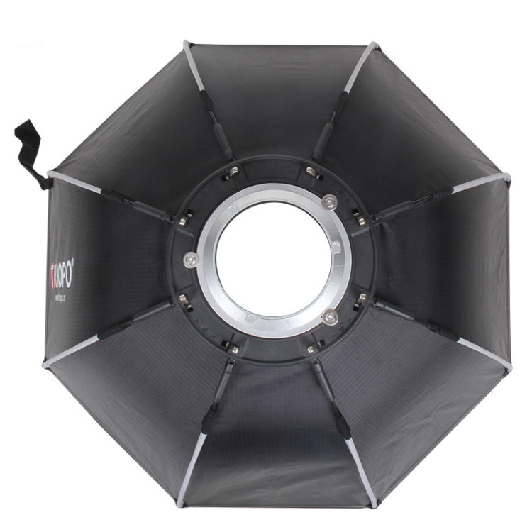 TRIOPO K2-90 90cm Speedlite Flash Octagon Parabolic Softbox Bowens Mount Diffuser (Black) -  by TRIOPO | Online Shopping UK | buy2fix