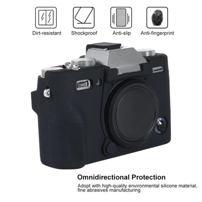 Soft Silicone Protective Case for FUJIFILM X-T30 (Coffee) - Camera Accessories by buy2fix | Online Shopping UK | buy2fix