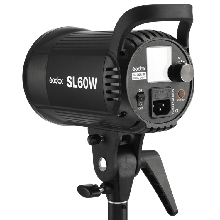 Godox SL60W LED Light Studio Continuous Photo Video Light(EU Plug) - Camera Accessories by Godox | Online Shopping UK | buy2fix