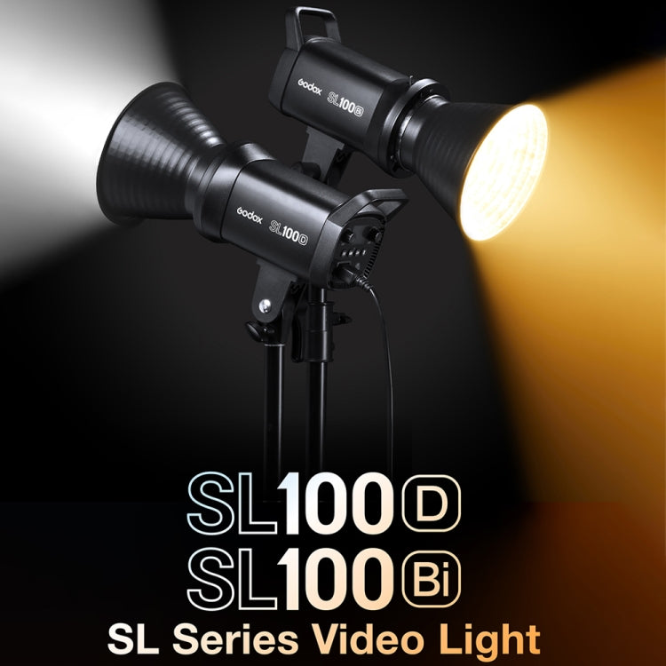 Godox SL100D 100W 5600K Daylight-balanced LED Light Studio Continuous Photo Video Light(EU Plug) - Shoe Mount Flashes by Godox | Online Shopping UK | buy2fix