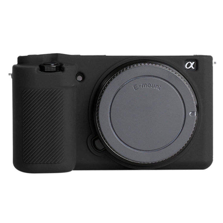 For Sony ZV-E10 Soft Silicone Protective Case (Black) - Camera Accessories by buy2fix | Online Shopping UK | buy2fix