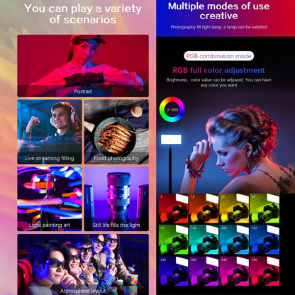 YELANGU LW140RGB 140 LEDs RGB Studio Light Video & Photo Fill Light (Black) -  by YELANGU | Online Shopping UK | buy2fix