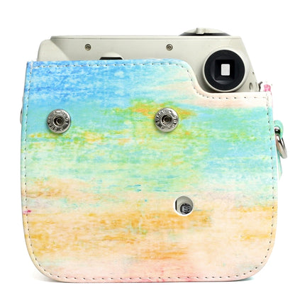 Rainbow Oil painting Pattern PU Leather Protective Camera Case Bag For FUJIFILM Instax Mini 7S / 7C Camera - Camera Accessories by buy2fix | Online Shopping UK | buy2fix