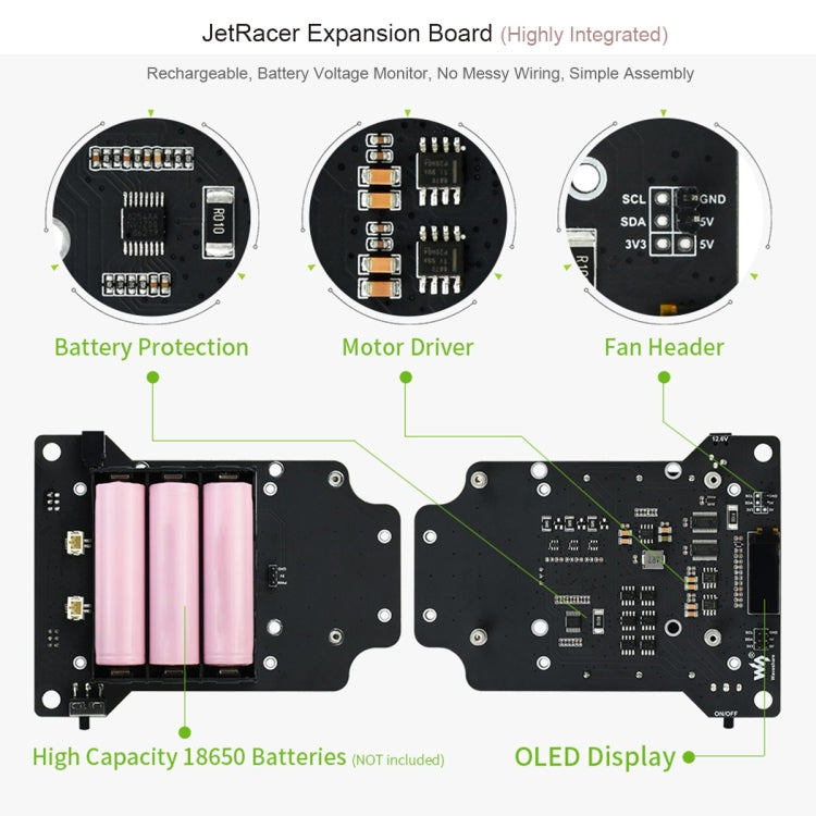 Waveshare JetRacer 2GB AI Kit, AI Racing Robot Powered by Jetson Nano 2GB, EU Plug - Consumer Electronics by WAVESHARE | Online Shopping UK | buy2fix