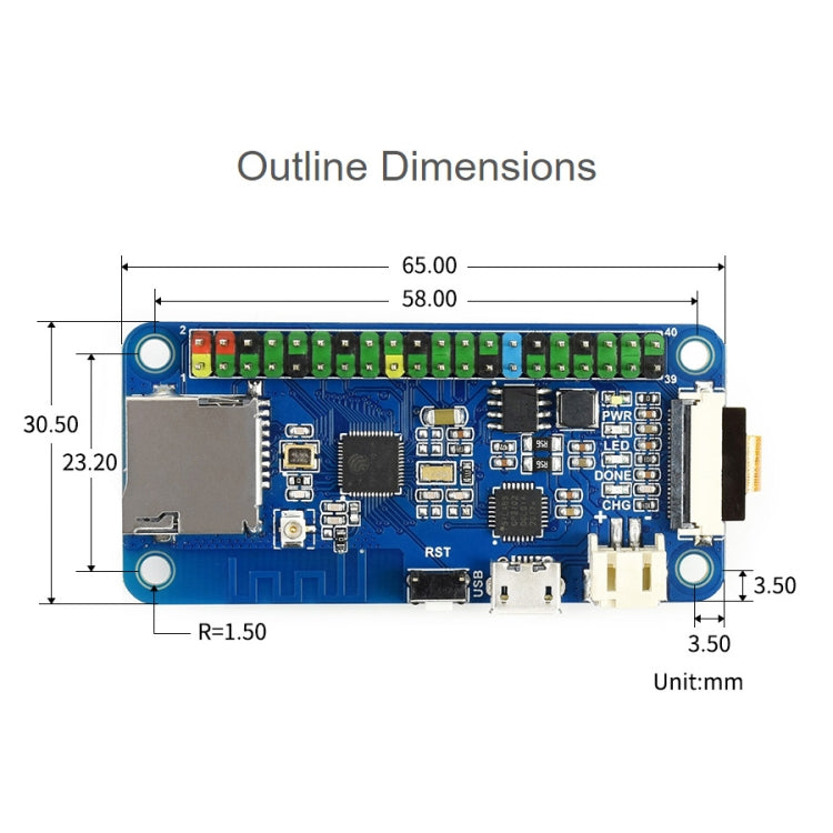 Waveshare ESP32 One Mini Development Board with WiFi / BT / Camera Module - Consumer Electronics by WAVESHARE | Online Shopping UK | buy2fix