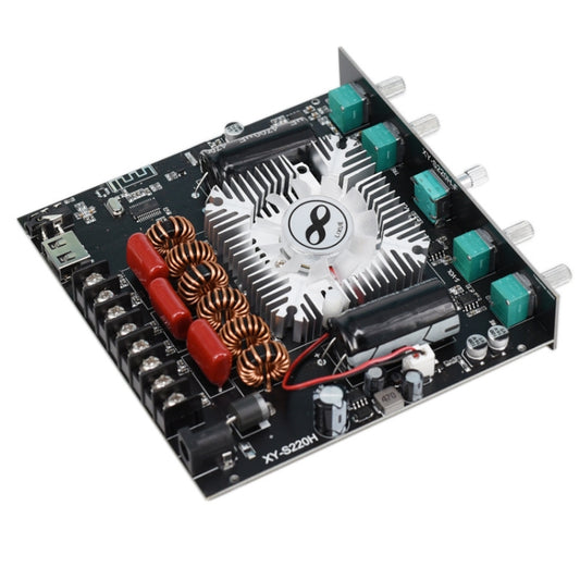 TPA7498e Power Amplifier Board Bluetooth Module Stereo 2.1 Audio Treble and Bass Control Subwoofer - Consumer Electronics by buy2fix | Online Shopping UK | buy2fix