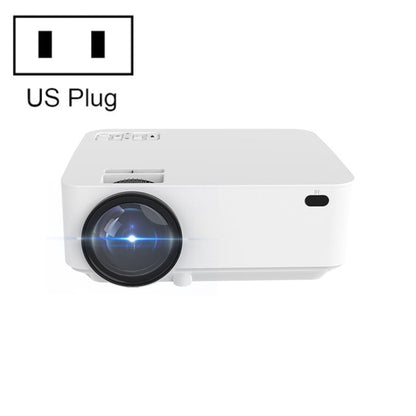 TB612 2200ANSI Lumens 800x400 Resolution 1080P LED+LCD Technology Smart Projector, Support AV / HDMI / SD Card / USB / VGA / TV, US Plug - Consumer Electronics by buy2fix | Online Shopping UK | buy2fix