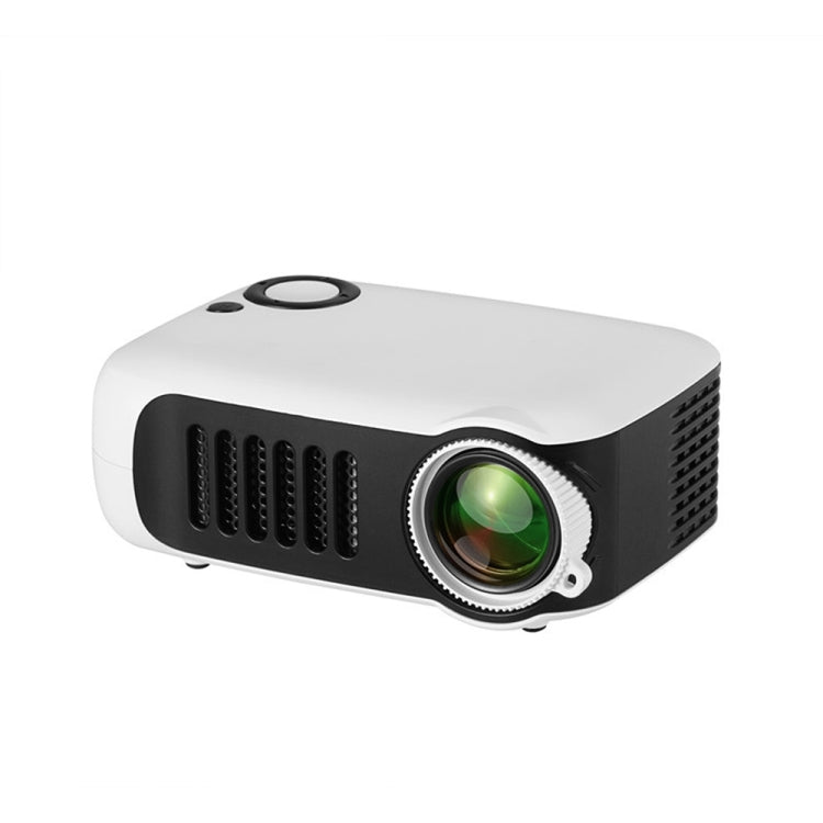 A2000 Portable Projector 800 Lumen LCD Home Theater Video Projector, Support 1080P, AU Plug (White) - Consumer Electronics by buy2fix | Online Shopping UK | buy2fix